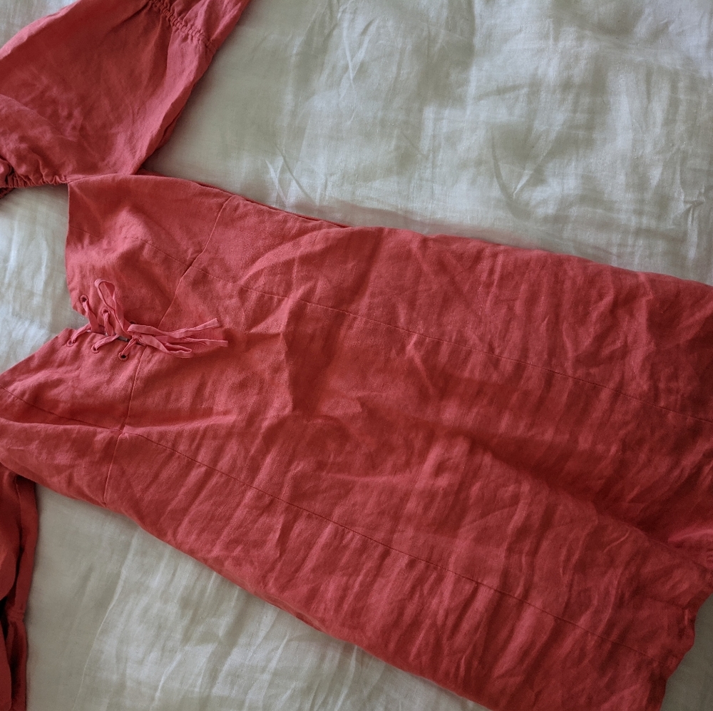 Coral Wilfred mini dress